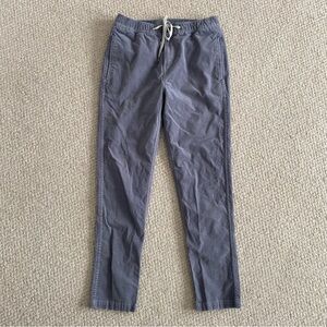 Vuori Men's Gray Corduroy Pants Size Medium
